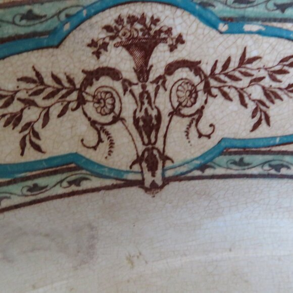 Antique COPELAND Spode 'Venetia' Platter Oval 13.25" L (DK697) - Picture 5 of 14